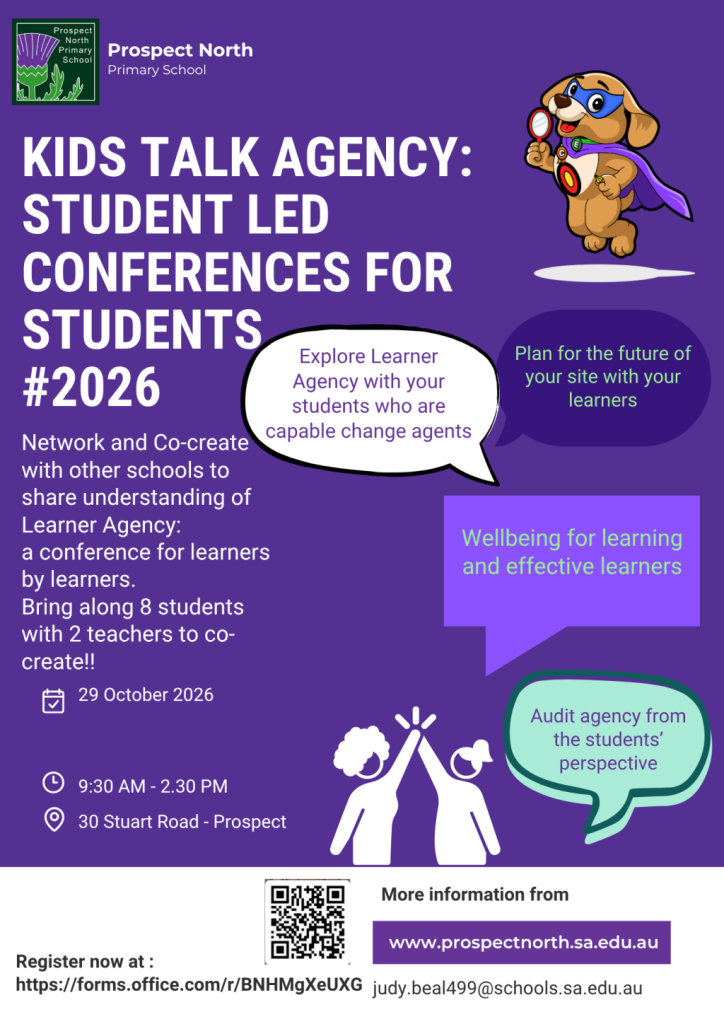 Kids Talk conference flyer